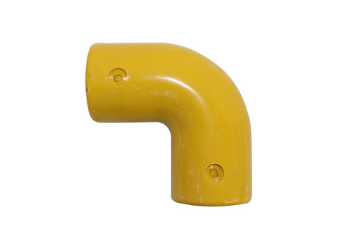 TC FRP 125 - Composite (90degree) Elbow Pipe Fitting TubeClamp Fitting Front