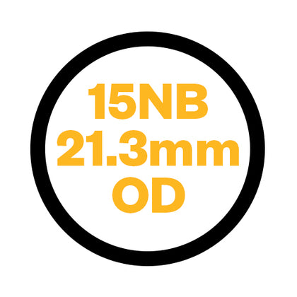 T21 - 21mmOD / 15mm(1/2")NB Tube Fittings