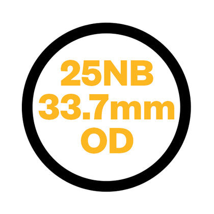 B34 - 34mmOD / 25mm(1.0")NB Tube Fittings