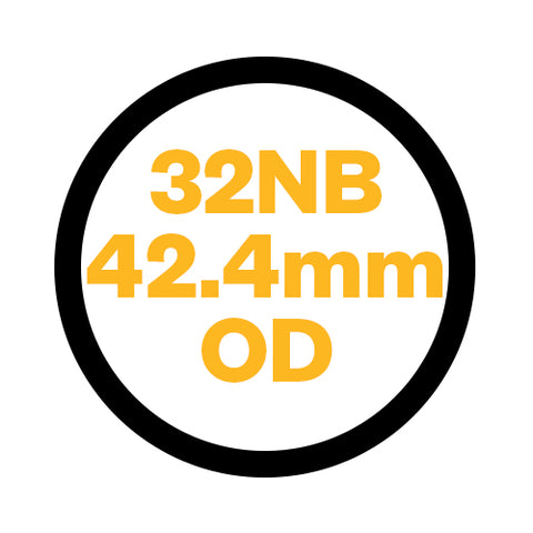C42 - 42mmOD / 32mm(1 1/4")NB Tube Fittings