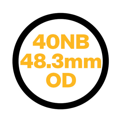 D48 - 48mmOD / 40mm(1 1/2")NB Tube Fittings