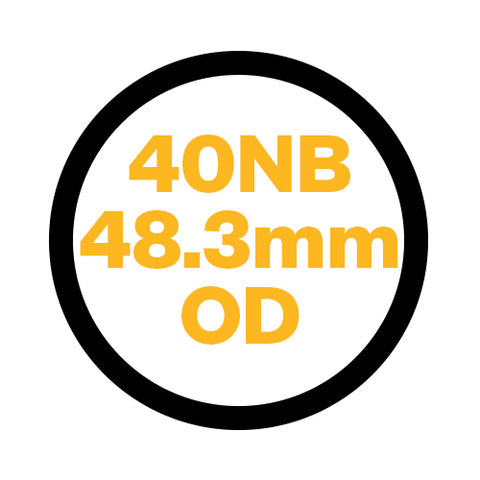 D48 - 48mmOD / 40mm(1 1/2")NB Tube Fittings