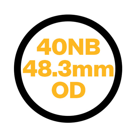 D48 - 48mmOD / 40mm(1 1/2")NB