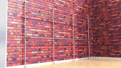 Wall Mounted Clothes Rack