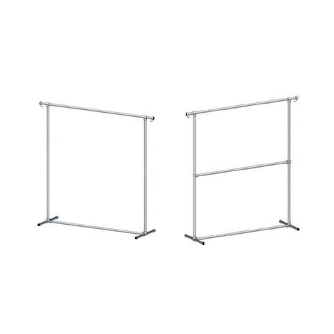 Tubeclamp clothes rack kits