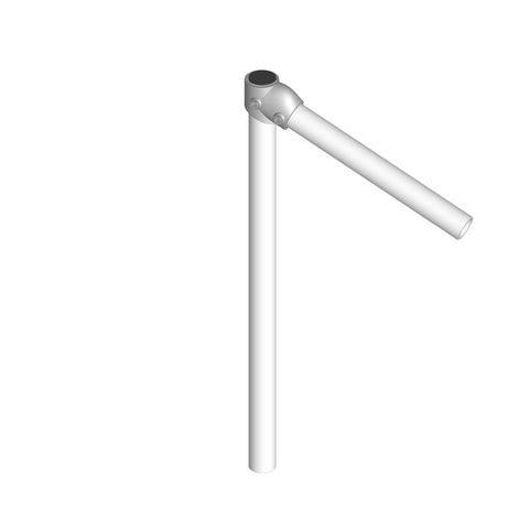 HRI30-45 -  Handrail end post fitting for stairs 30-45 degree