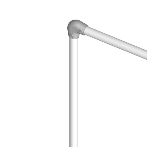 HRI0-11 - Handrail end post for ramp 0-11 degree