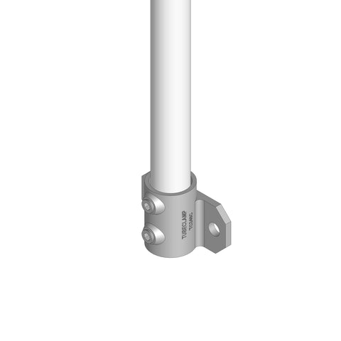 HRP246 -  Heavy duty tube fitting with side fixing with horizontal bar
