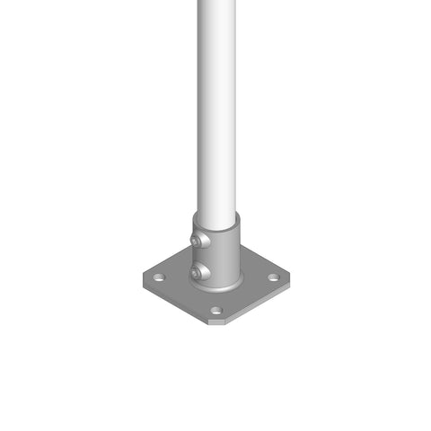 HRP233 -  Heavy duty base flange kit with horizontal bar