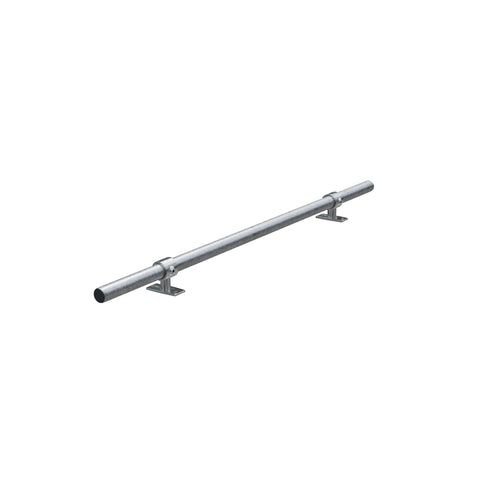Car stopper using steel tube and pipe fittings