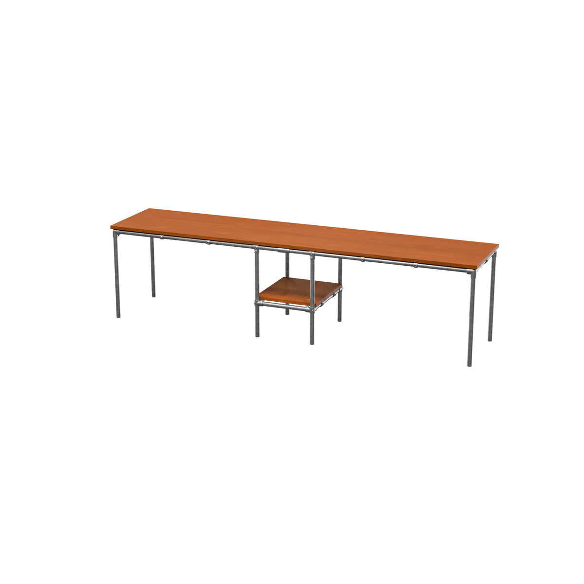 943 - Computer Desk Tube Frame – Tubeclamp AU