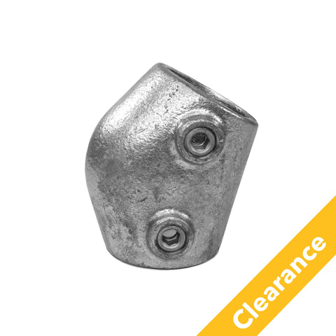 TC QC124 - Adjustable Obtuse Elbow D48 OD (40NB) CLEARANCE - Pack of 4pc. TubeClamp Fitting by Solid Dynamics Australia