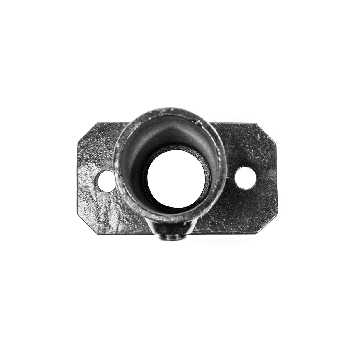 232 - Rectangular Railing Base Flange (Black) – Tubeclamp AU