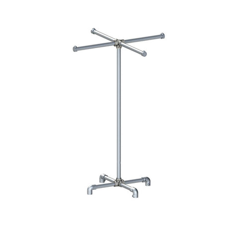 912 - Classic Hanging Clothes Rack 4 Hangers