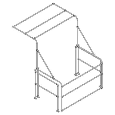 Mezzanine Pallet Up & Over Gate