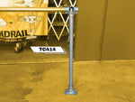 TC 414 - T junction Single Railing (1R) Stanchion Post Galvanized In Use