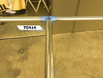 TC 414 - T junction Single Railing (1R) Stanchion Post Galvanized In Use