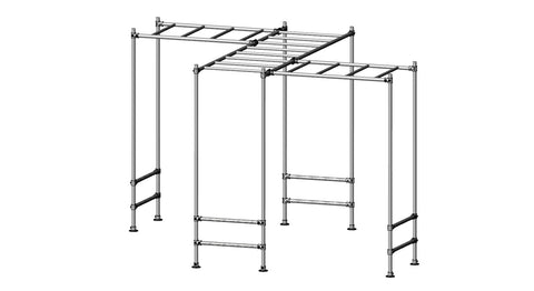 TC Parkour Playground NewGuinea 8015 TubeClamp Render