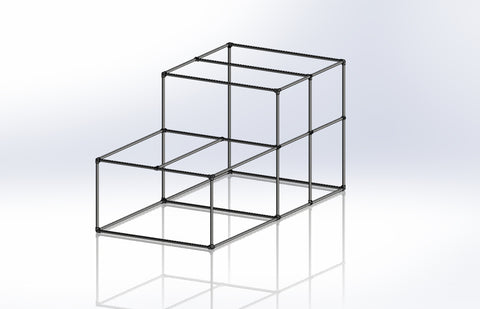 8114 - Free Standing Parkour Training Structure"Erik" Render