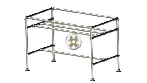 TC Project 503 - Temporary Sink Base Counter Support (Frame Only) Custom Build TubeClamp Render