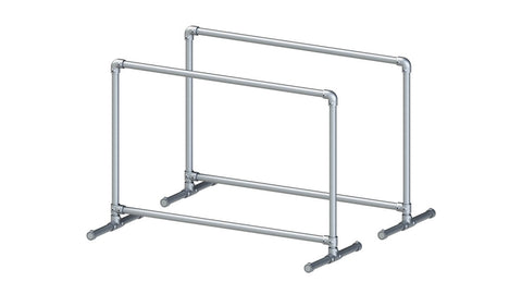 TC Fitness 8104 Dip Bar - Free Standing Fitness Structure Dorothy Render