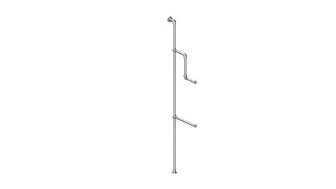 TC 911.2 "CoolGuy" Vertical Wall Mounted Clothes Hanger 